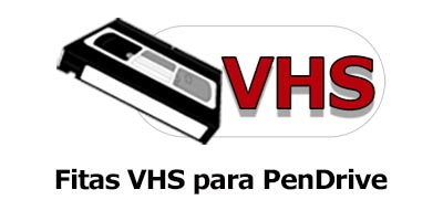 conversão fitas vhs para pendrive